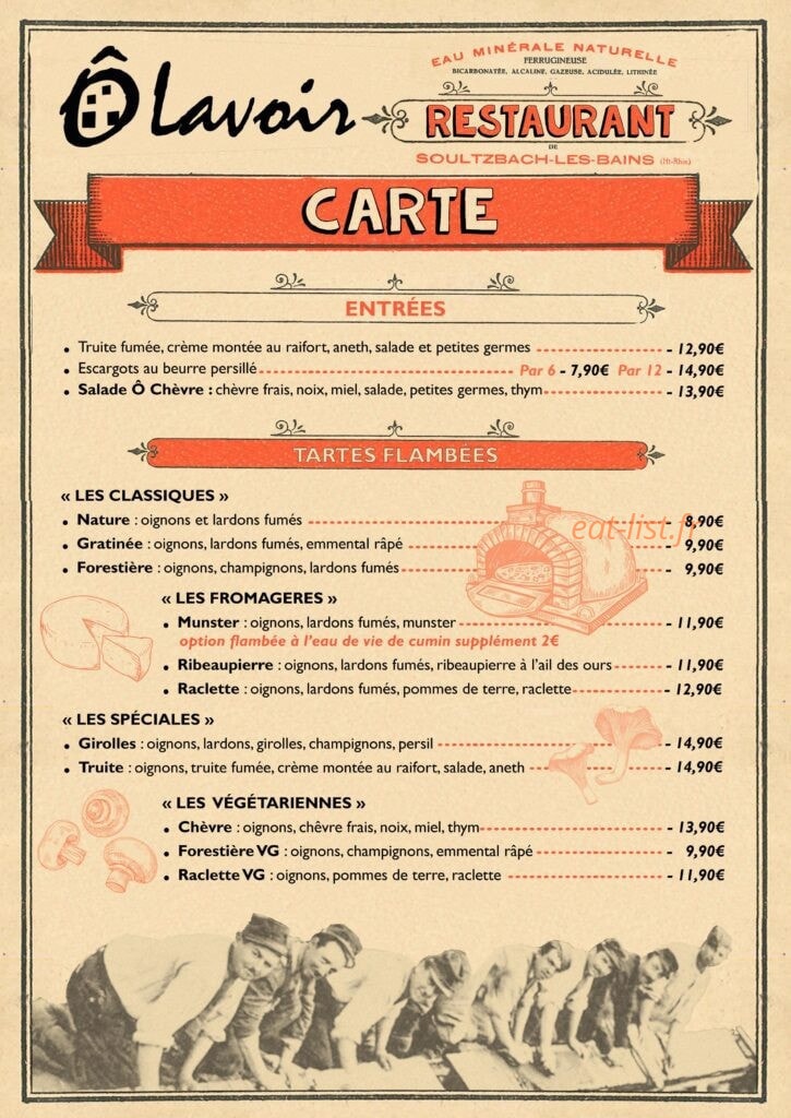 Ô Lavoir — carte page 2