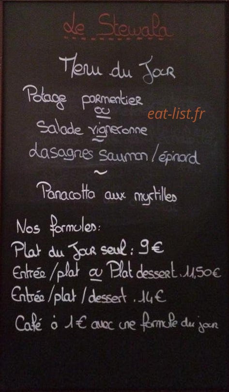 Le Stewala — carte page 1