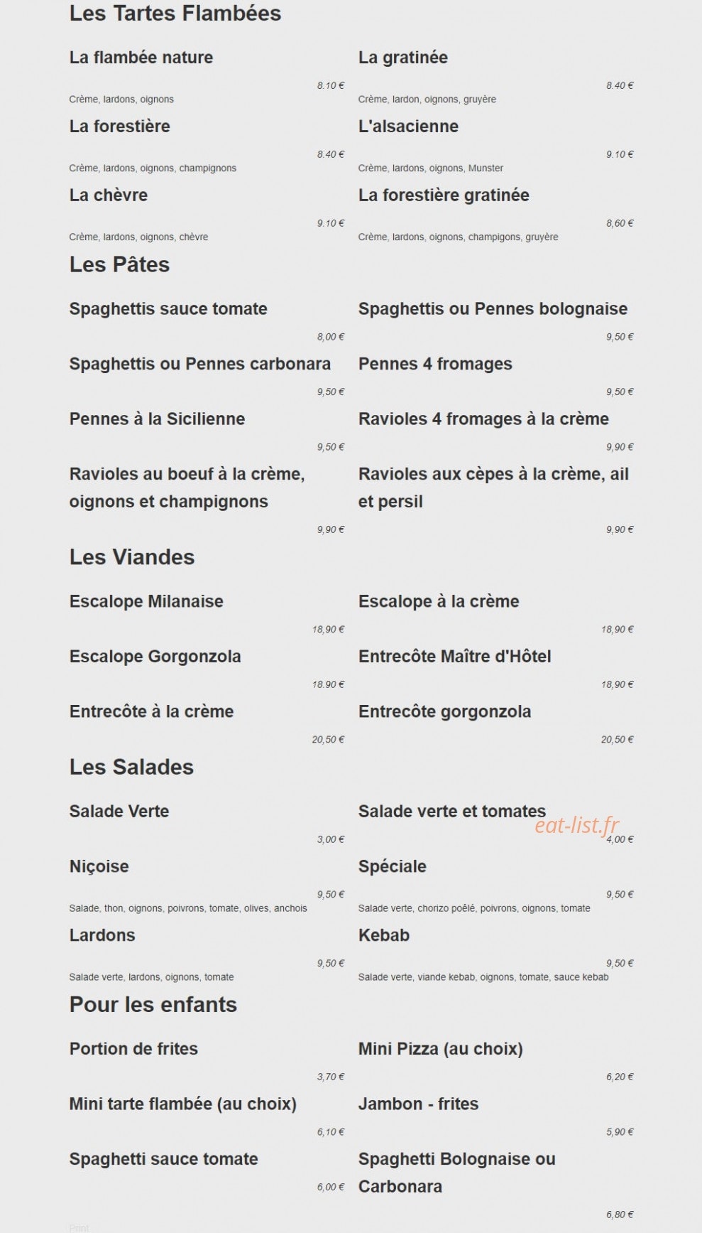 La Tropézienne — carte page 2