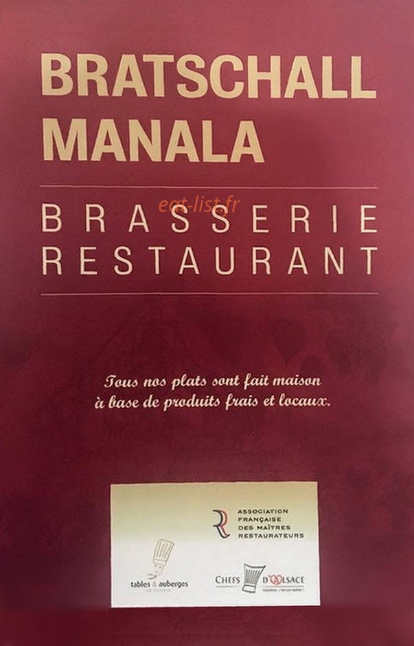 Le Bratschall Manala — carte page 1