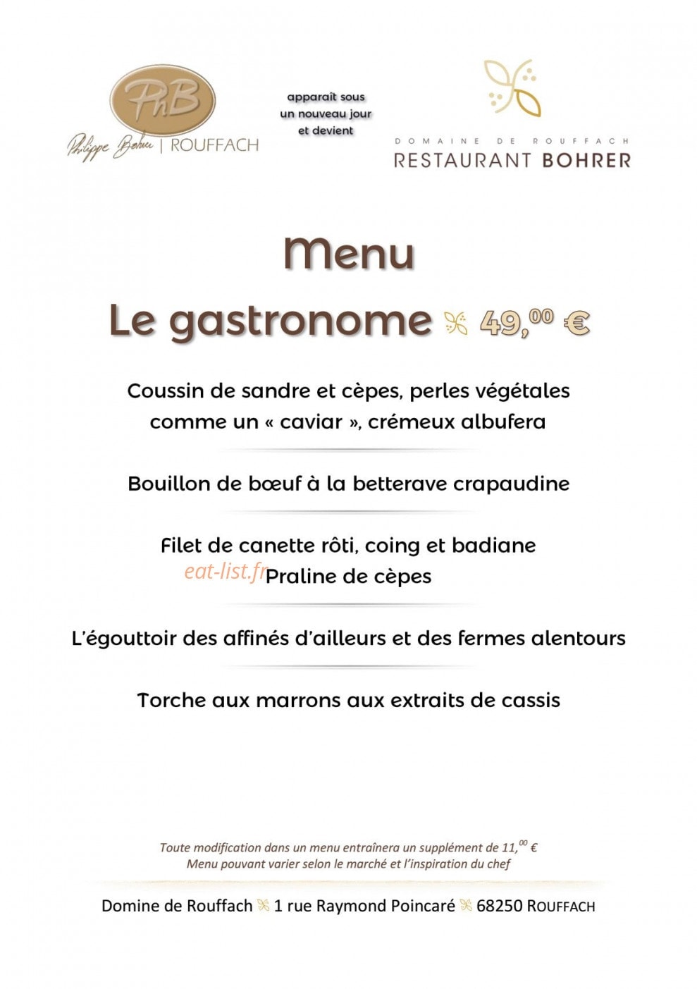 Bohrer — carte page 2