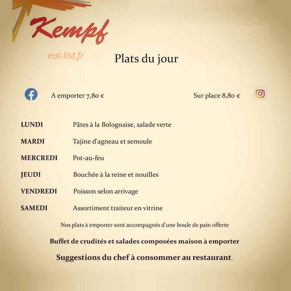 Kempf — carte page 1