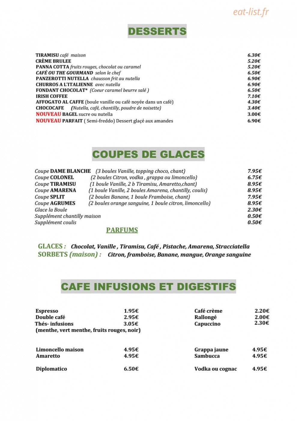 La Risotteria — carte page 5