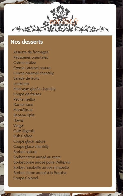 La Roseraie — carte page 2