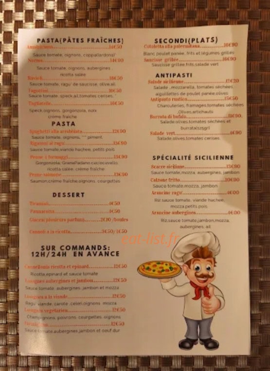 Sapori Siciliani — carte page 2