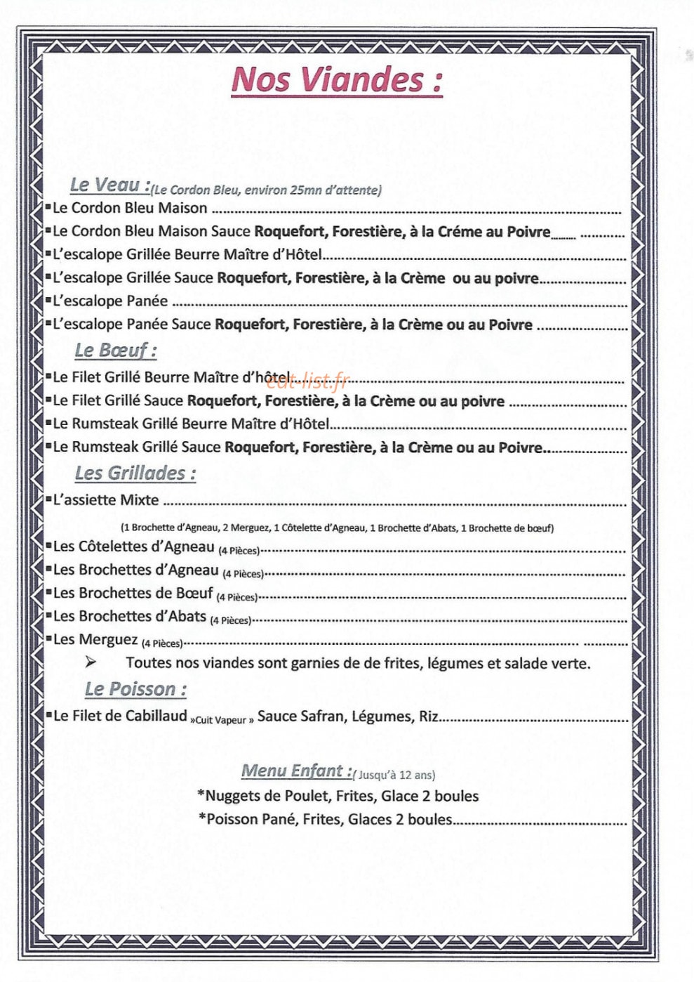 L'Ambassade — carte page 5