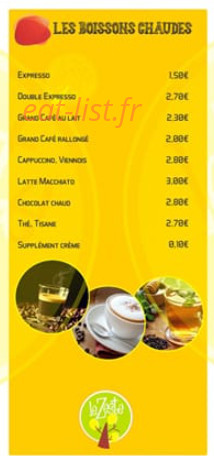 Le Zeste — carte page 6