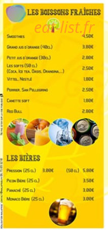 Le Zeste — carte page 5