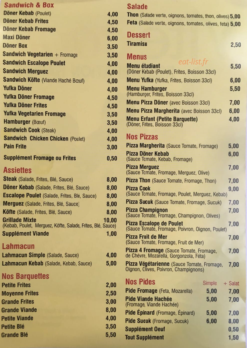 Vite Cook — carte page 1