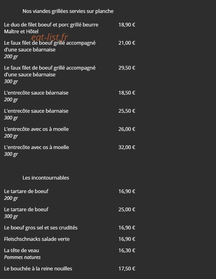 Au Trou Du Cru — carte page 3