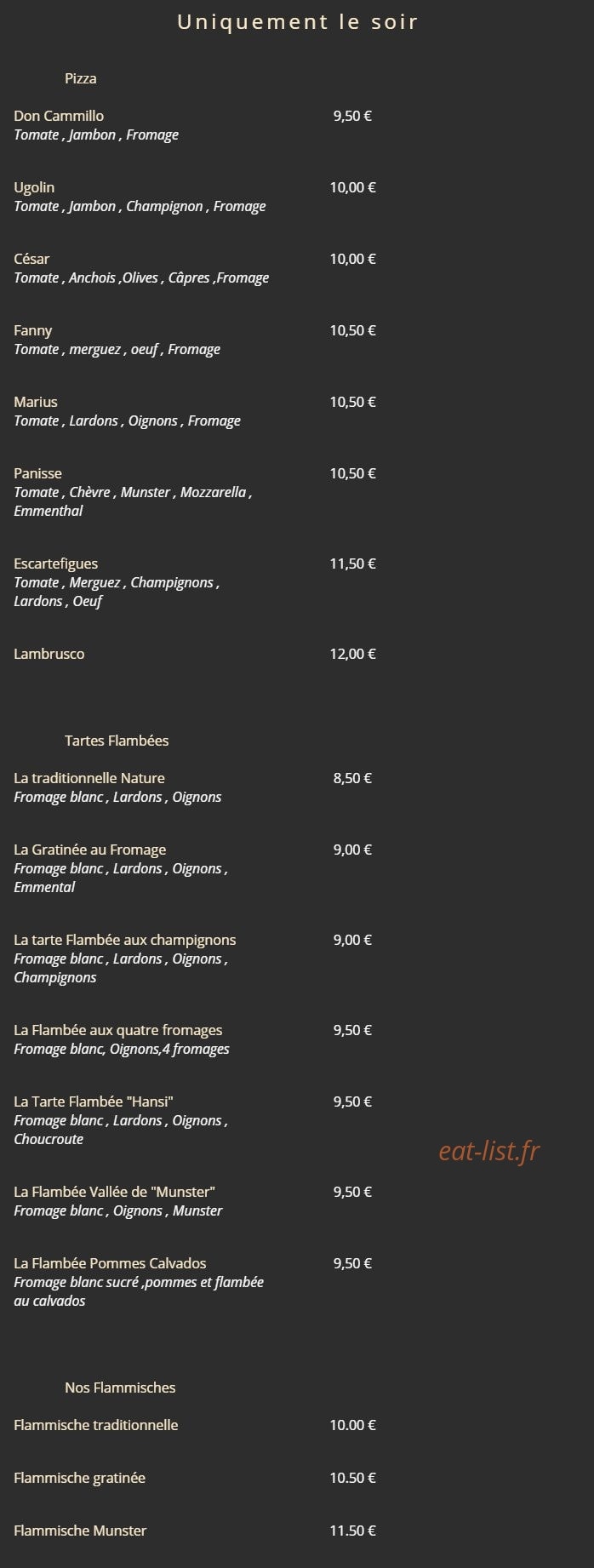 Au Trou Du Cru — carte page 5