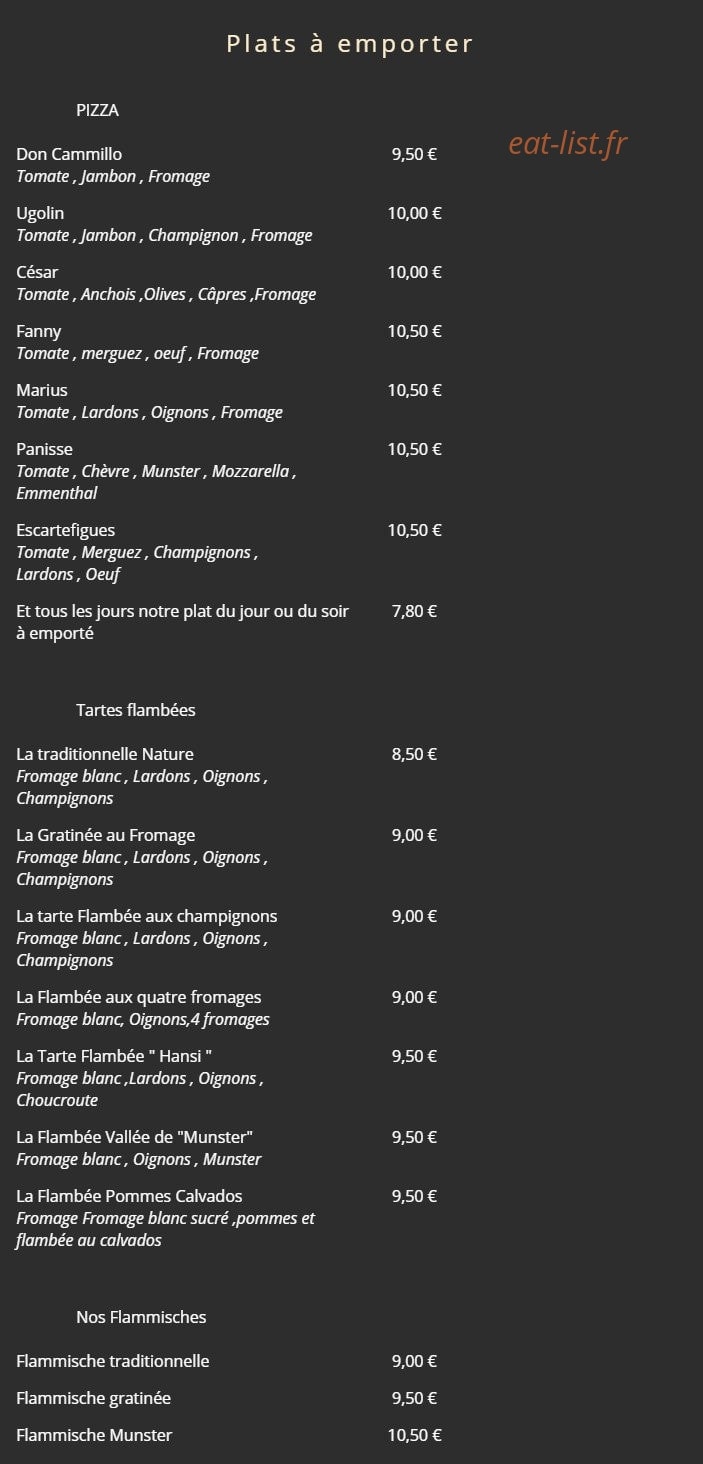 Au Trou Du Cru — carte page 6