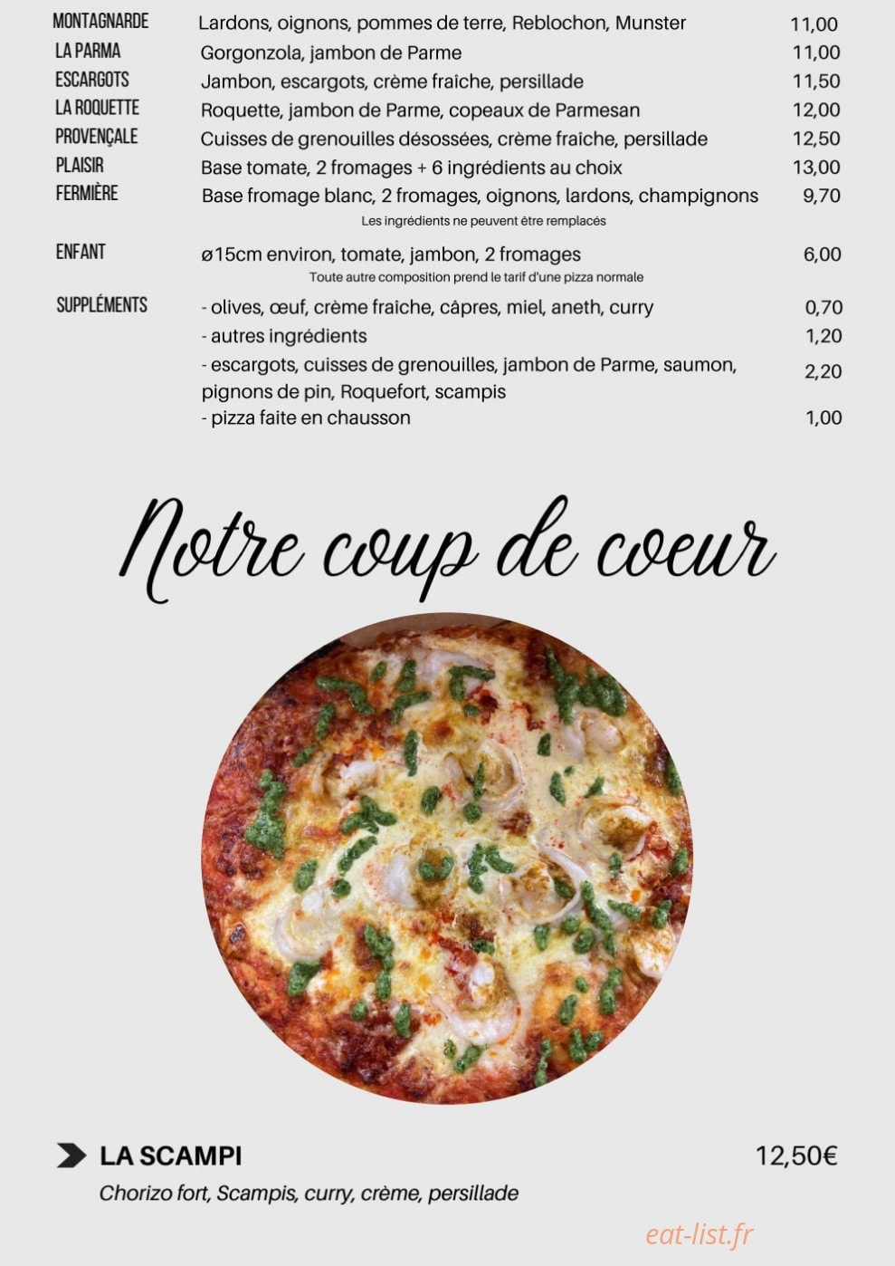 Le Carré Rouge — carte page 5