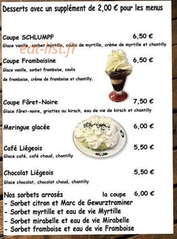 Auberge du Schlumpf — carte page 6