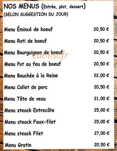 Auberge du Schlumpf — carte page 4