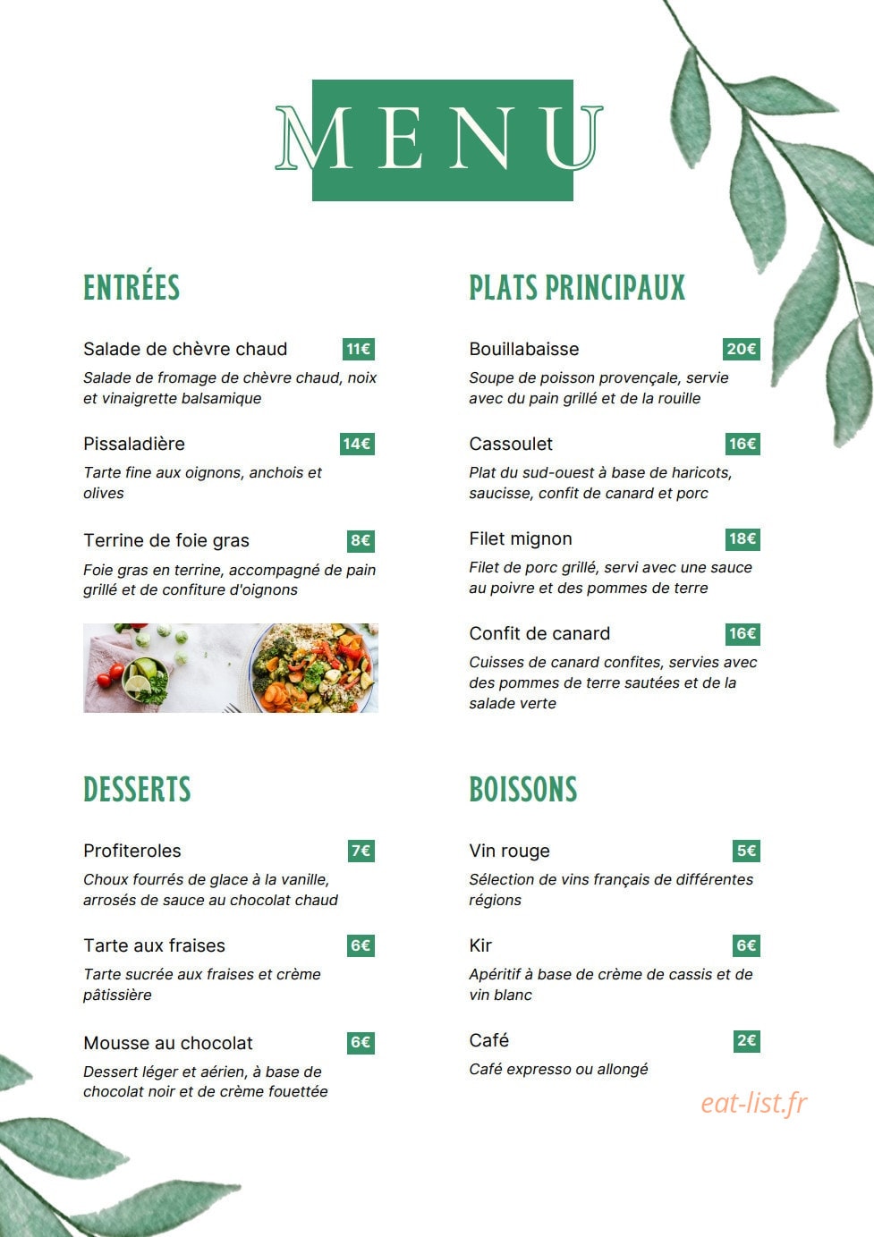 A l'Essentiel — carte page 2