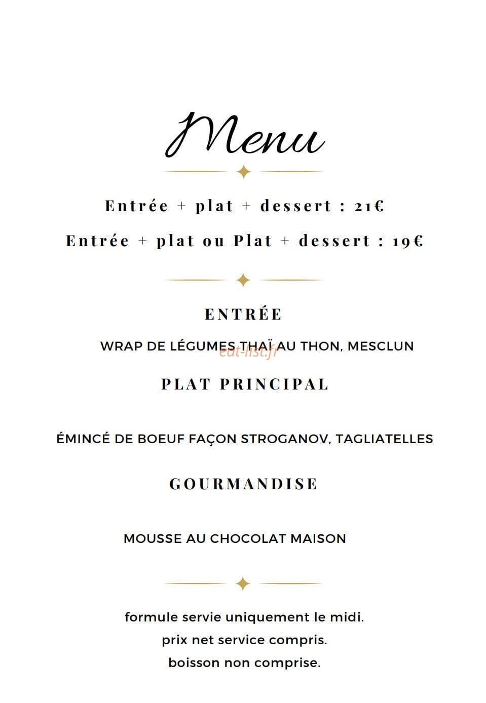 A l'Essentiel — carte page 1