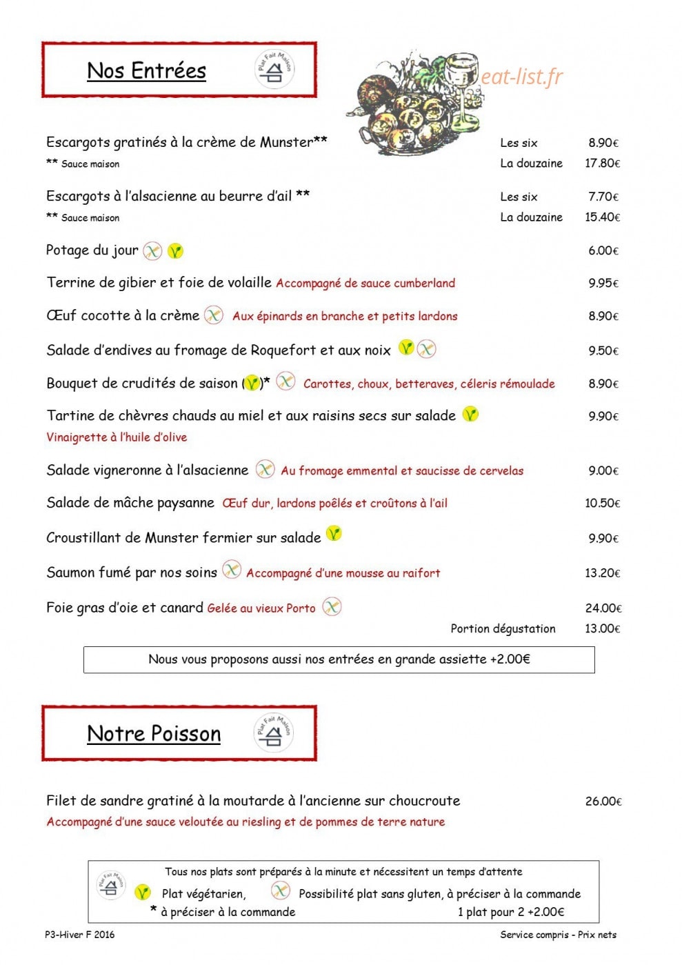 La Diligence — carte page 1