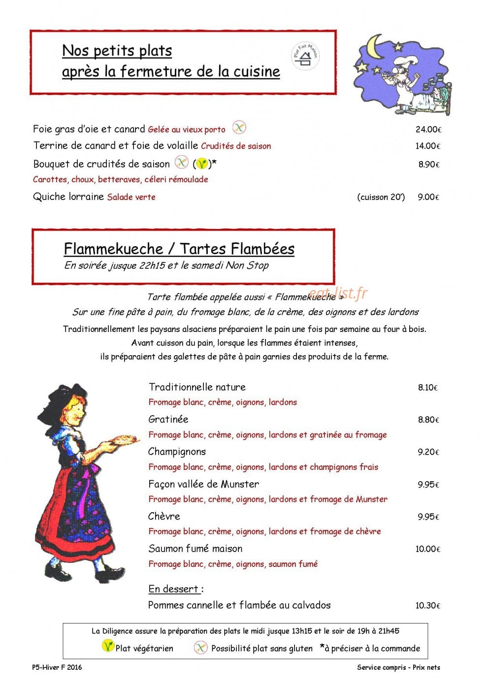 La Diligence — carte page 4