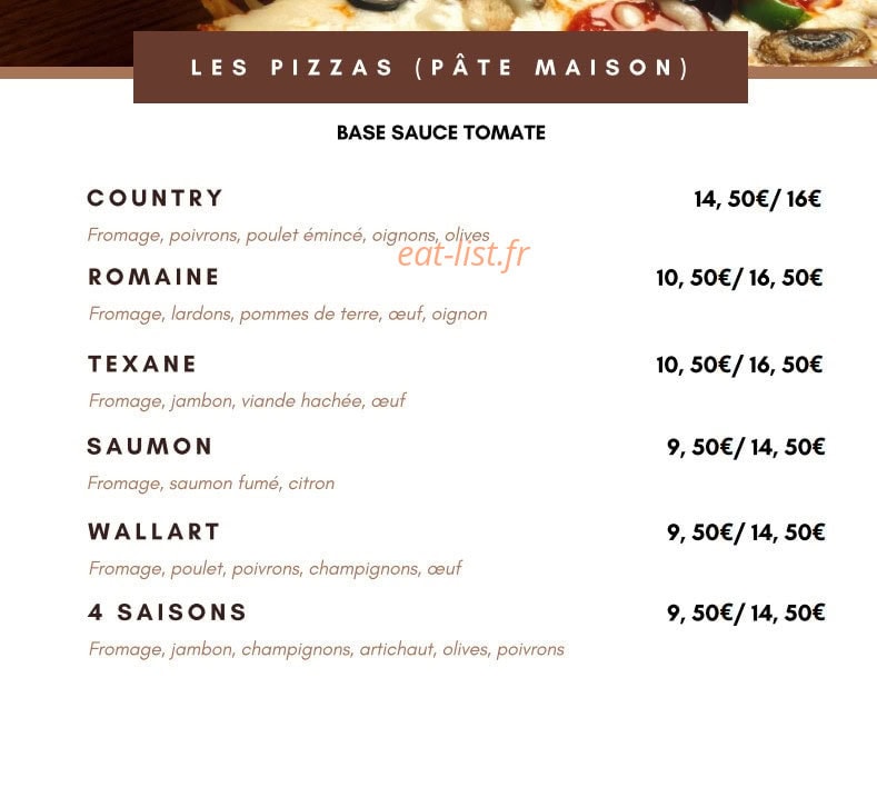 La Pause — carte page 9