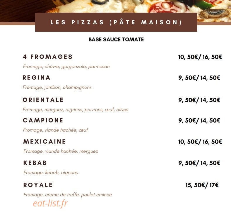 La Pause — carte page 8