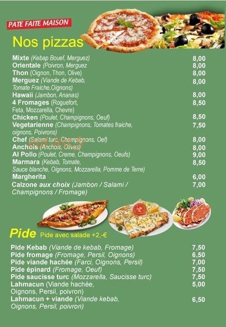 Le Marmara — carte page 1