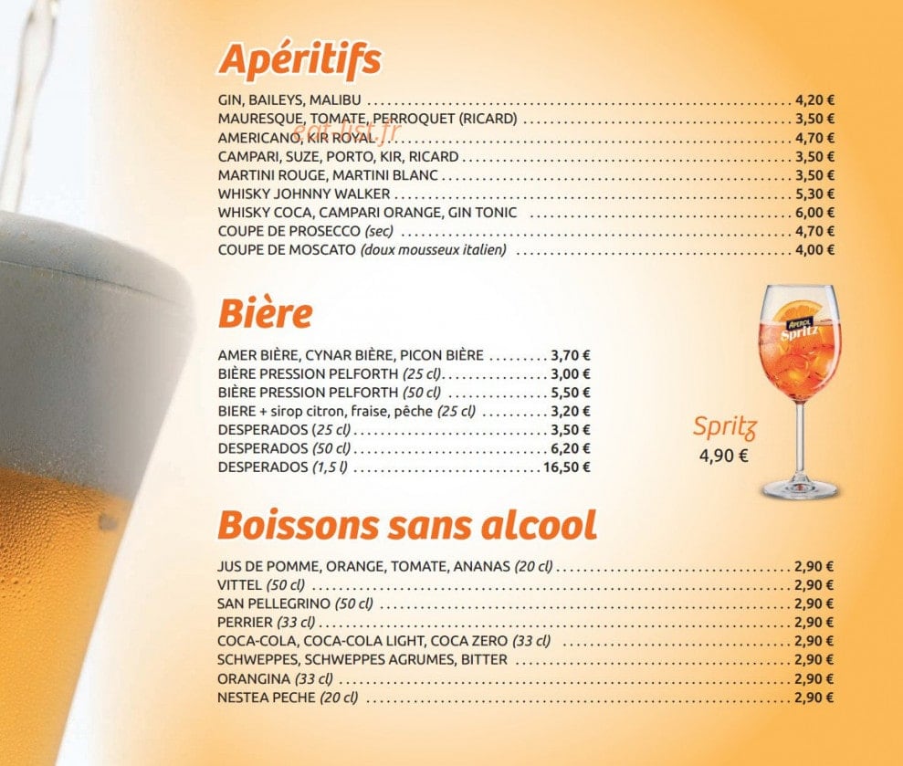 Le Stelle — carte page 2