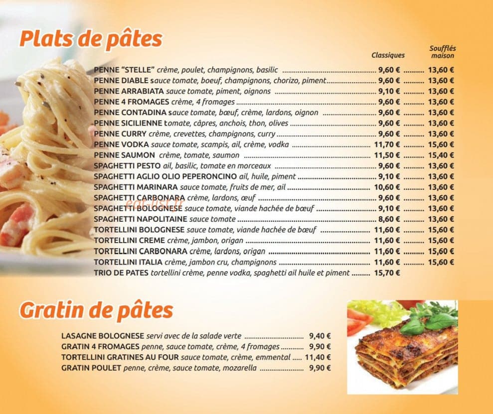 Le Stelle — carte page 6