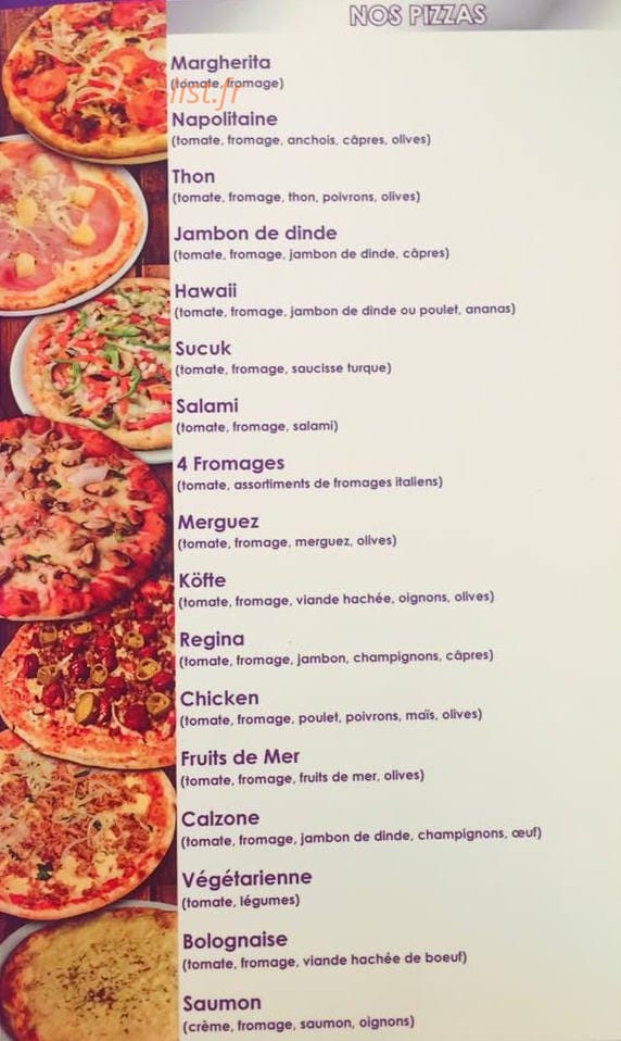 Lila Resto — carte page 4