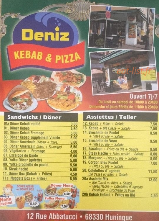 Ludo Délices — carte page 1