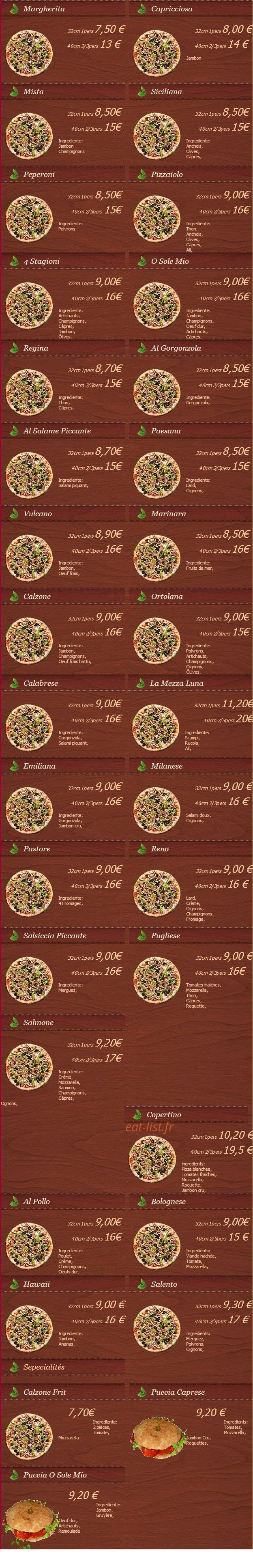 O Sole Mio — carte page 1