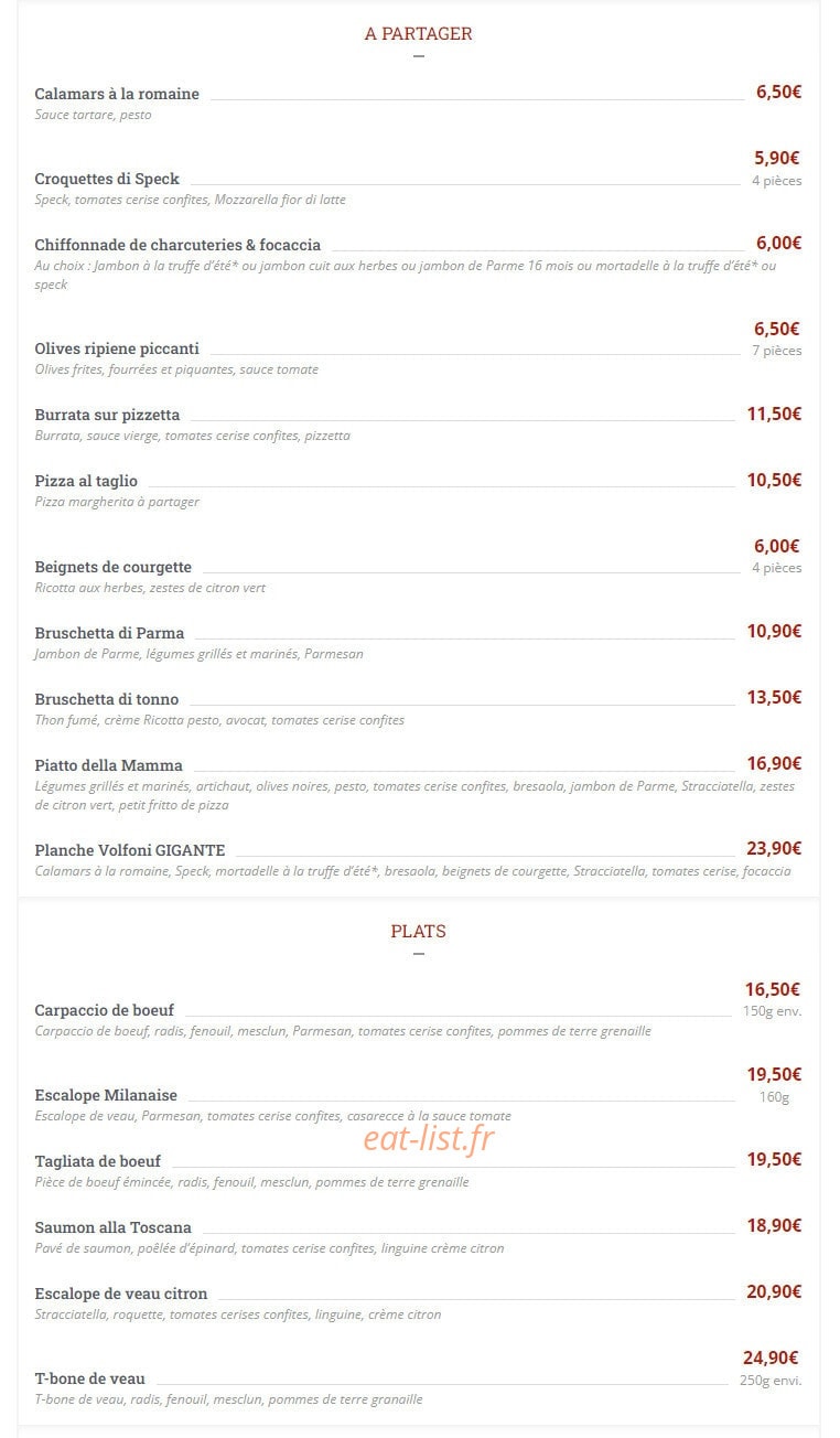 Volfoni — carte page 1