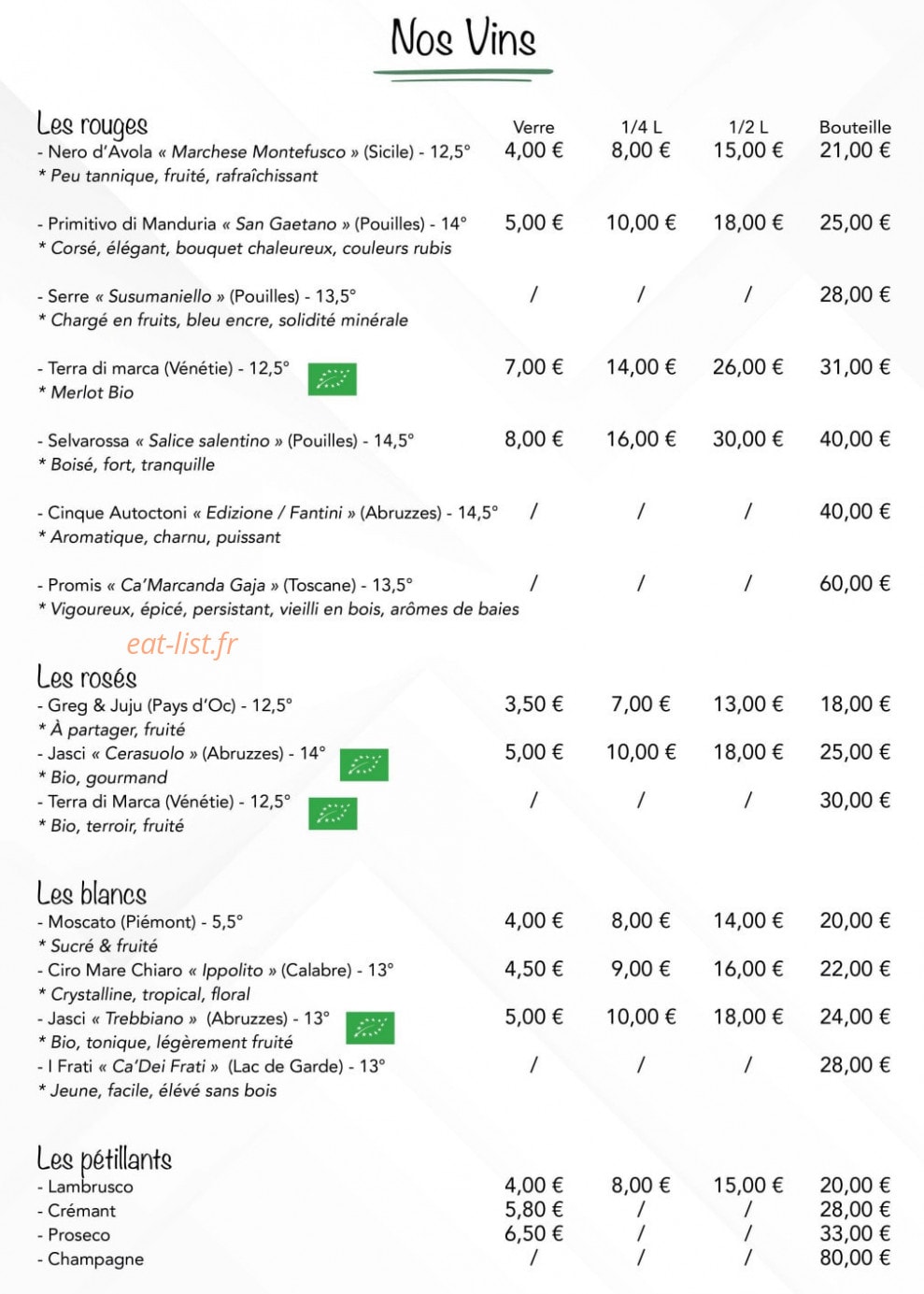 Isola Verde — carte page 8