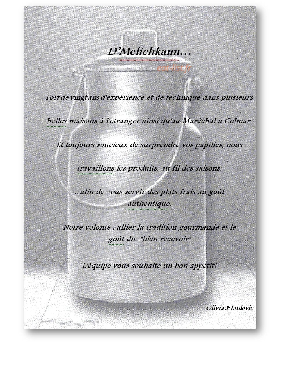 D'Melichkann — carte page 1