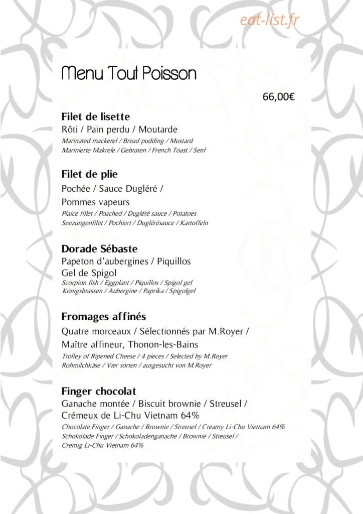 Autour de la Table — carte page 3