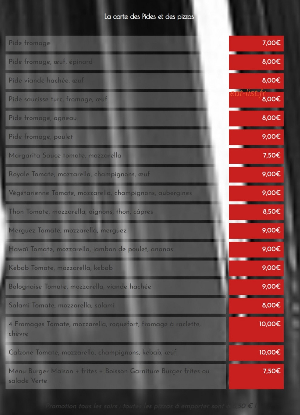 Restaurant Anka — carte page 2