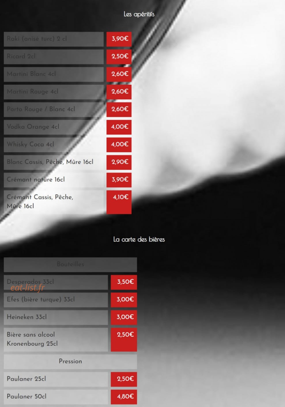 Restaurant Anka — carte page 8