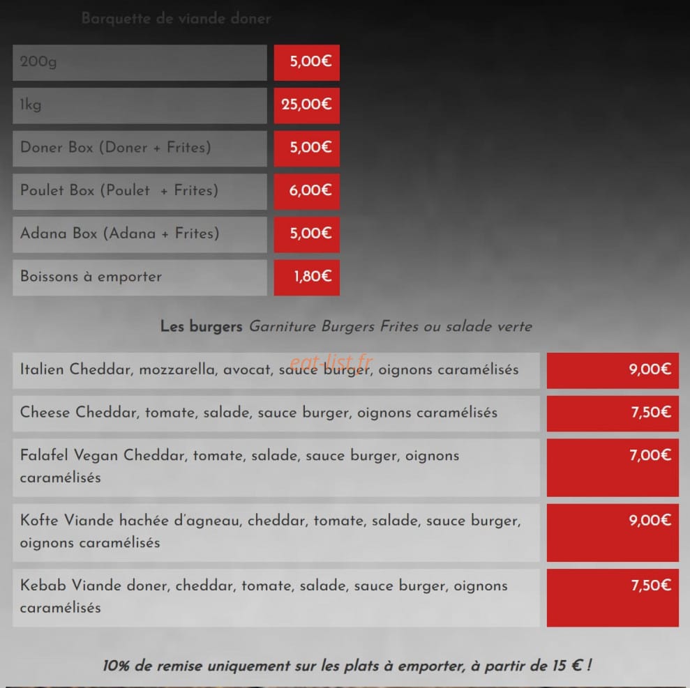 Restaurant Anka — carte page 5