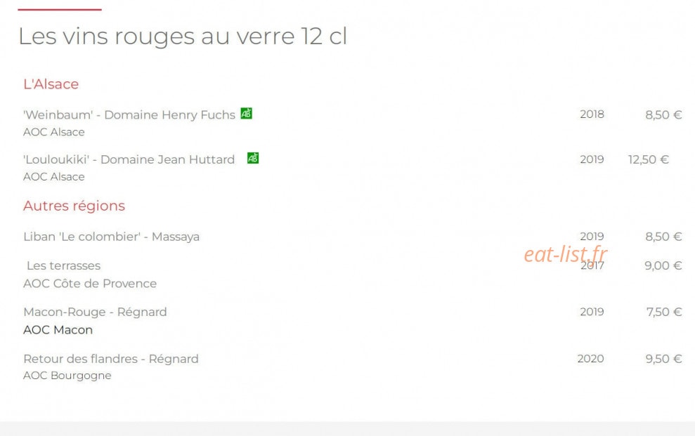 Aor, la table le goût et nous — carte page 6