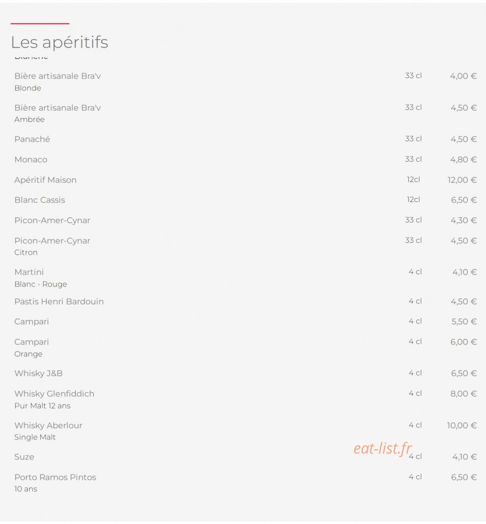Aor, la table le goût et nous — carte page 4