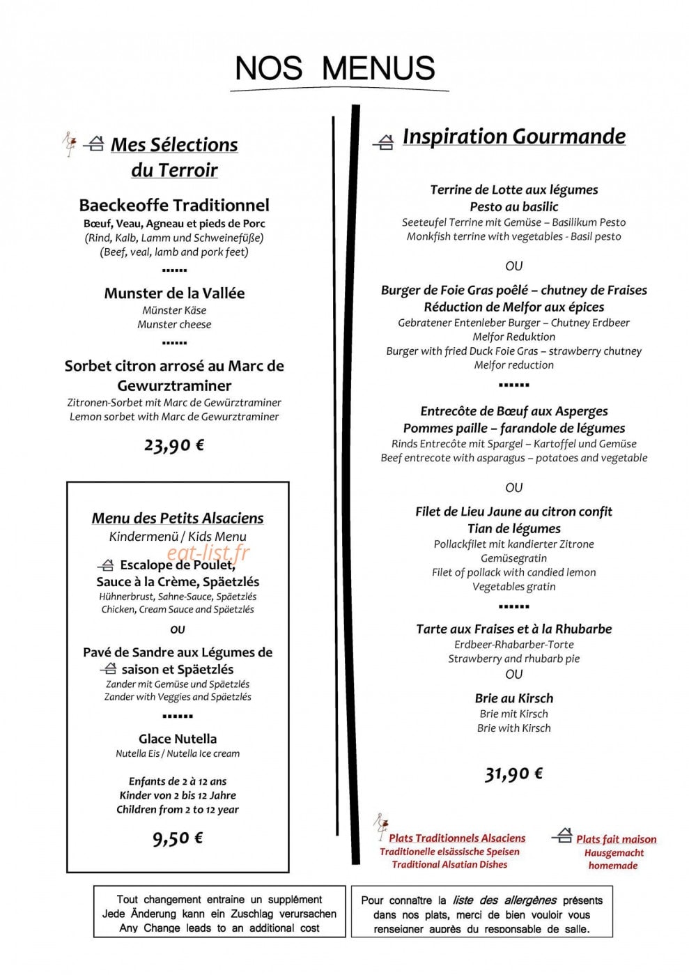 Au Riesling — carte page 3