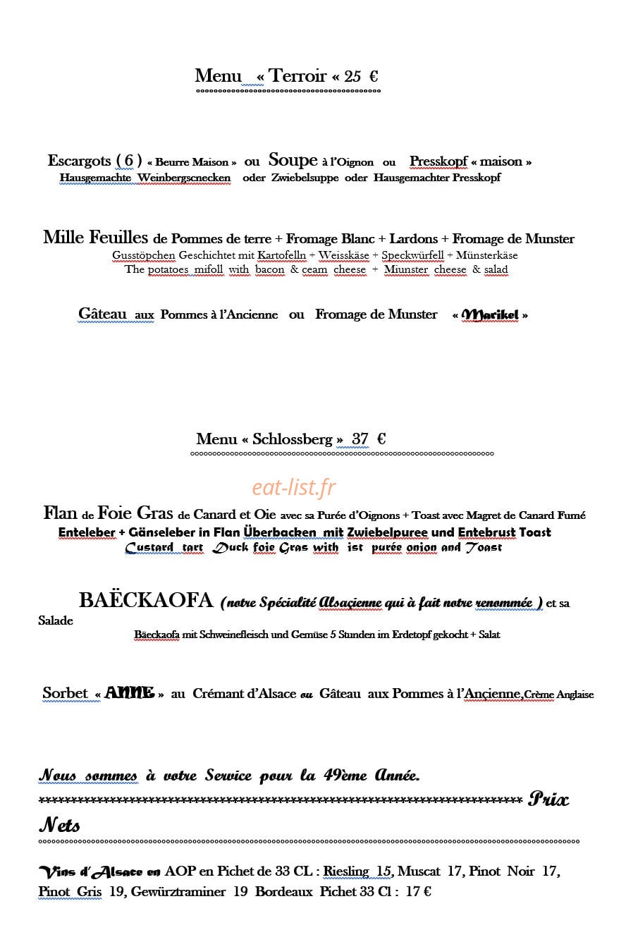 Schlossberg — carte page 2