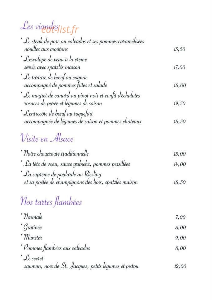 Le Secret — carte page 3