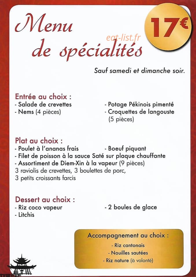 Les Clefs d'Or — carte page 11