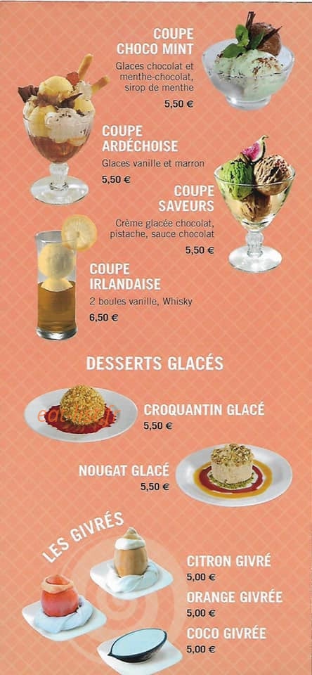 Les Clefs d'Or — carte page 13