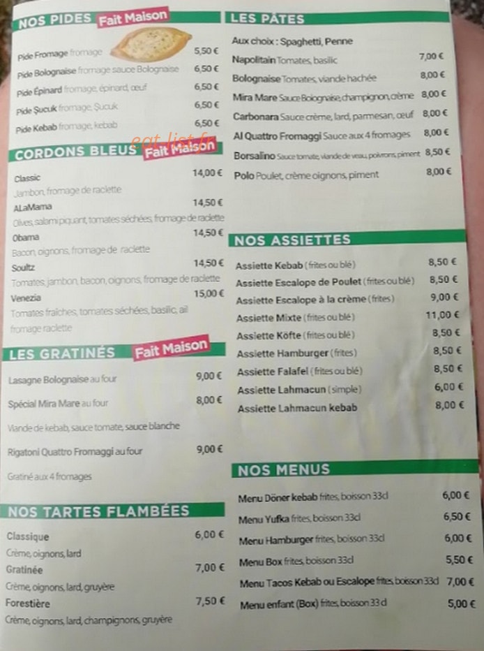 Miramare — carte page 3