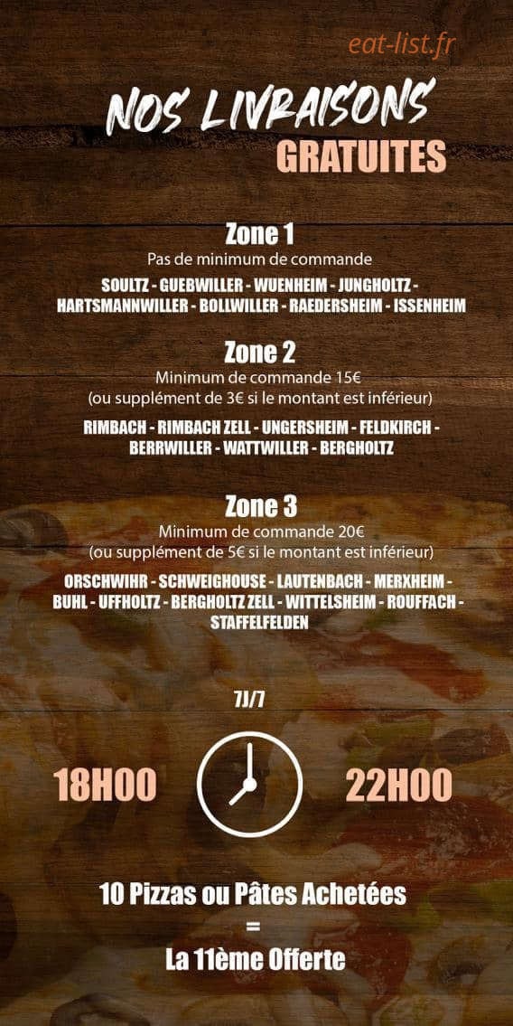 Pizza Express — carte page 6