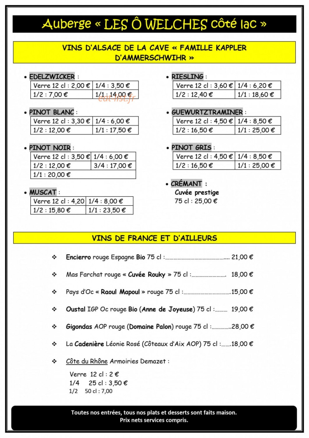 Les ô welches côté Lac — carte page 5