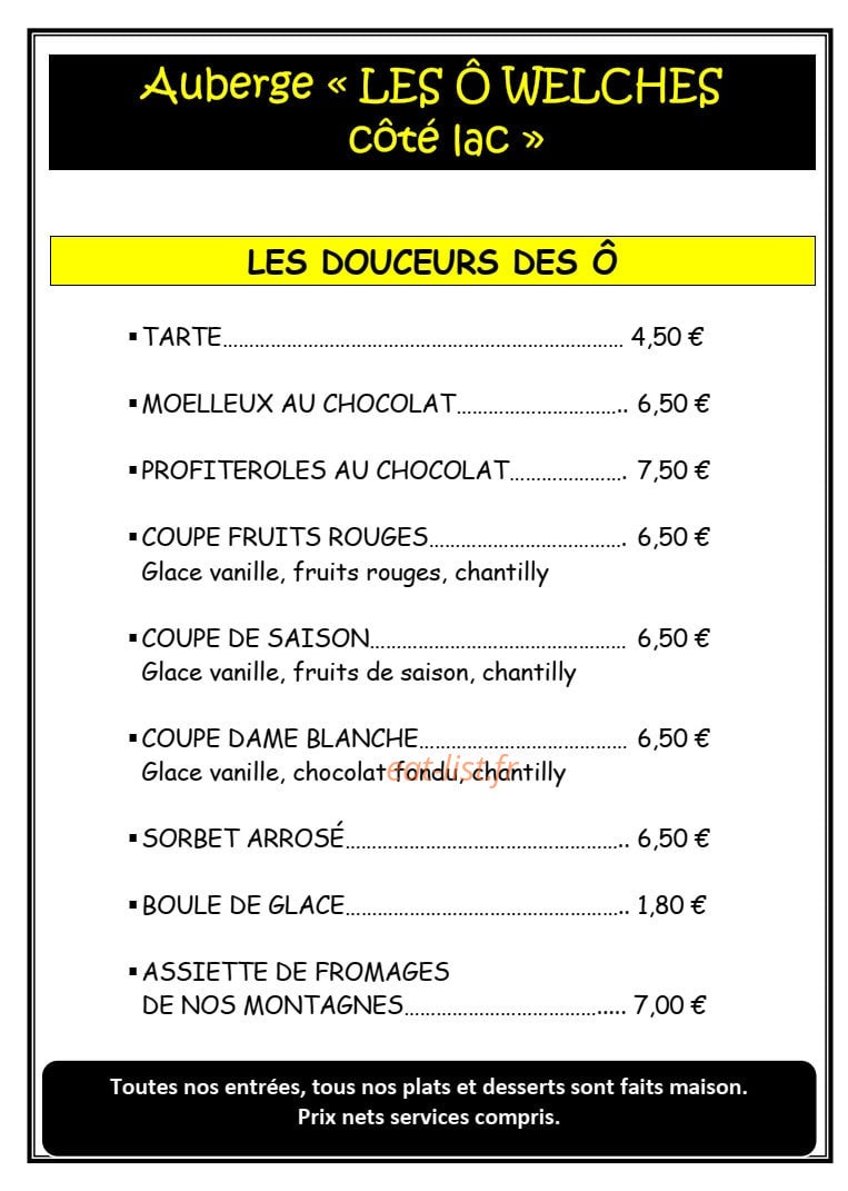 Les ô welches côté Lac — carte page 3