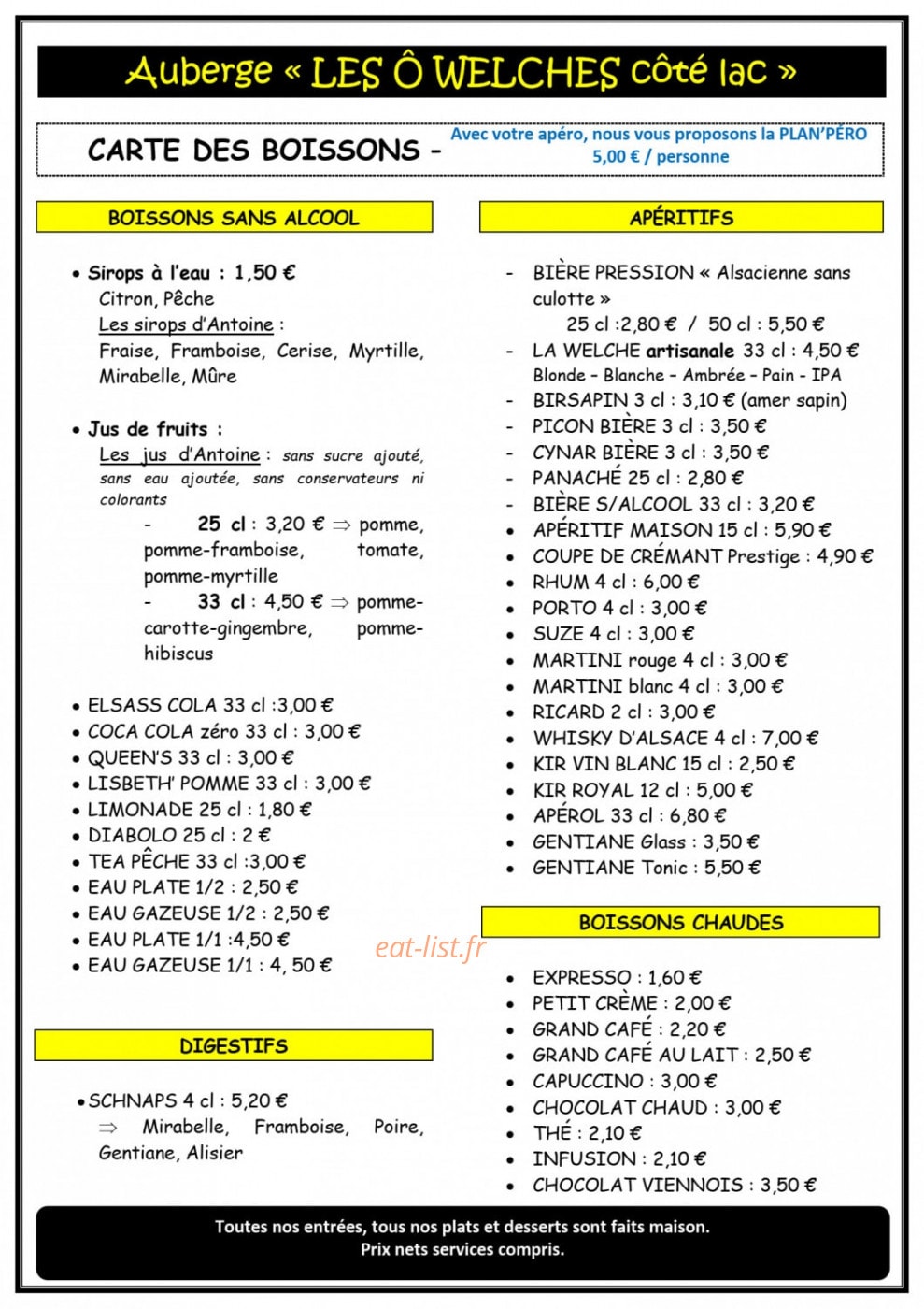 Les ô welches côté Lac — carte page 4